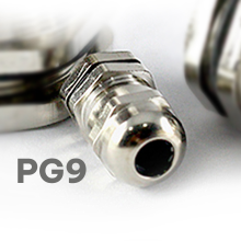 Ốc siết cáp PG 9 bằng đồng