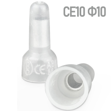 Đầu Cos núm nối dây điện CE10-Ø10 (cosse đầu dù CE)
