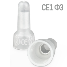 Đầu Cos núm nối dây điện CE1-Ø3 (cosse đầu dù CE)