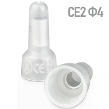 Đầu Cos núm nối dây điện CE2-Ø4 (cosse đầu dù CE)
