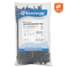 Dây rút nhựa UV Giantlok (Thái Lan) 2.5*160mm GT-160MUV  màu đen