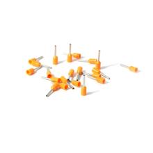 Đầu Cos Pin rỗng gắn chụp nhựa E0508 Orange