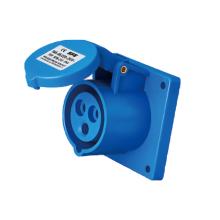 Ổ cắm công nghiệp 16A; 220~240V-2P+E; IP44-6h