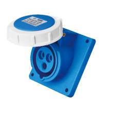 Ổ cắm công nghiệp nghiêng 32A; 220~240V-2P+E; IP67-6h