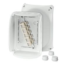 DK 1610 G - Cable Juntion Boxes IP 66 with membranes for cable entry  size 155 x 210 x 92