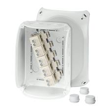 DK 1616 G - Cable Juntion Boxes IP 66 with membranes for cable entry  size 155 x 210 x 92
