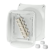 DK 2525 G - Cable Juntion Boxes IP 66 with membranes for cable entry  size 205 x 255 x 112