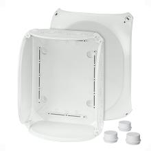 K 9250 - Cable Juntion Boxes IP 55 / IP 65 with metric knockouts for cable entry  size 200 x 160 x98