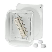 K 9255 - Cable Juntion Boxes IP 55 / IP 65 with metric knockouts for cable entry  size 200 x 160 x98
