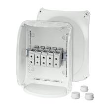 K 9355 - Cable Juntion Boxes IP 55 / IP 65 with metric knockouts for cable entry  size 260 x 210 x 116