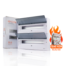 Vỏ tủ điện đế sắt 36-42 module