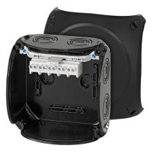 KF 0604 B - Cable Juntion Boxes weạther proof  Black Color 1.5 - 4 sq.mm