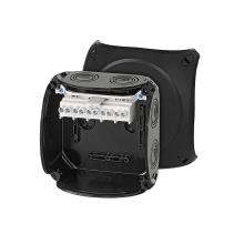 KF 0606 B - Cable Juntion Boxes weạther proof  Black Color 2.5 - 6 sq.mm