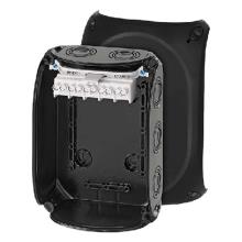 KF 1006 B - Cable Juntion Boxes weạther proof  Black Color 2.5 - 6 sq.mm