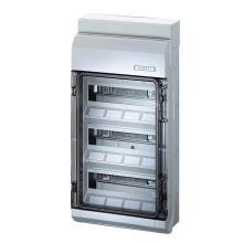 KV 8336 M - KV Thermoplastic Circuit Breaker Boxes 3 row 36 modules