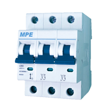 Cầu dao MCB 3P 10A 6kA MPE MP6-C310