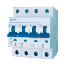 Cầu dao MCB 4P 16A 6kA MPE MP6-C416