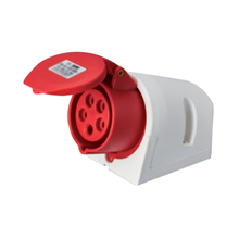 Ổ cắm cố định gắn nổi 3P+N+E 32A IP44 MPE MPN-125