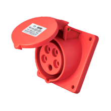 Ổ cắm cố định loại xéo 3P+N+E 32A IP44 MPE MPN-425