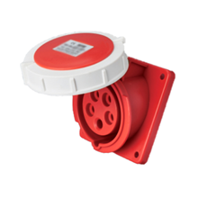 Ổ cắm cố định loại xéo 3P+N+E 32A IP67 MPE MPN-4252