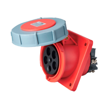 Ổ cắm cố định loại xéo 3P+N+E 63A IP67 MPE MPN-4352